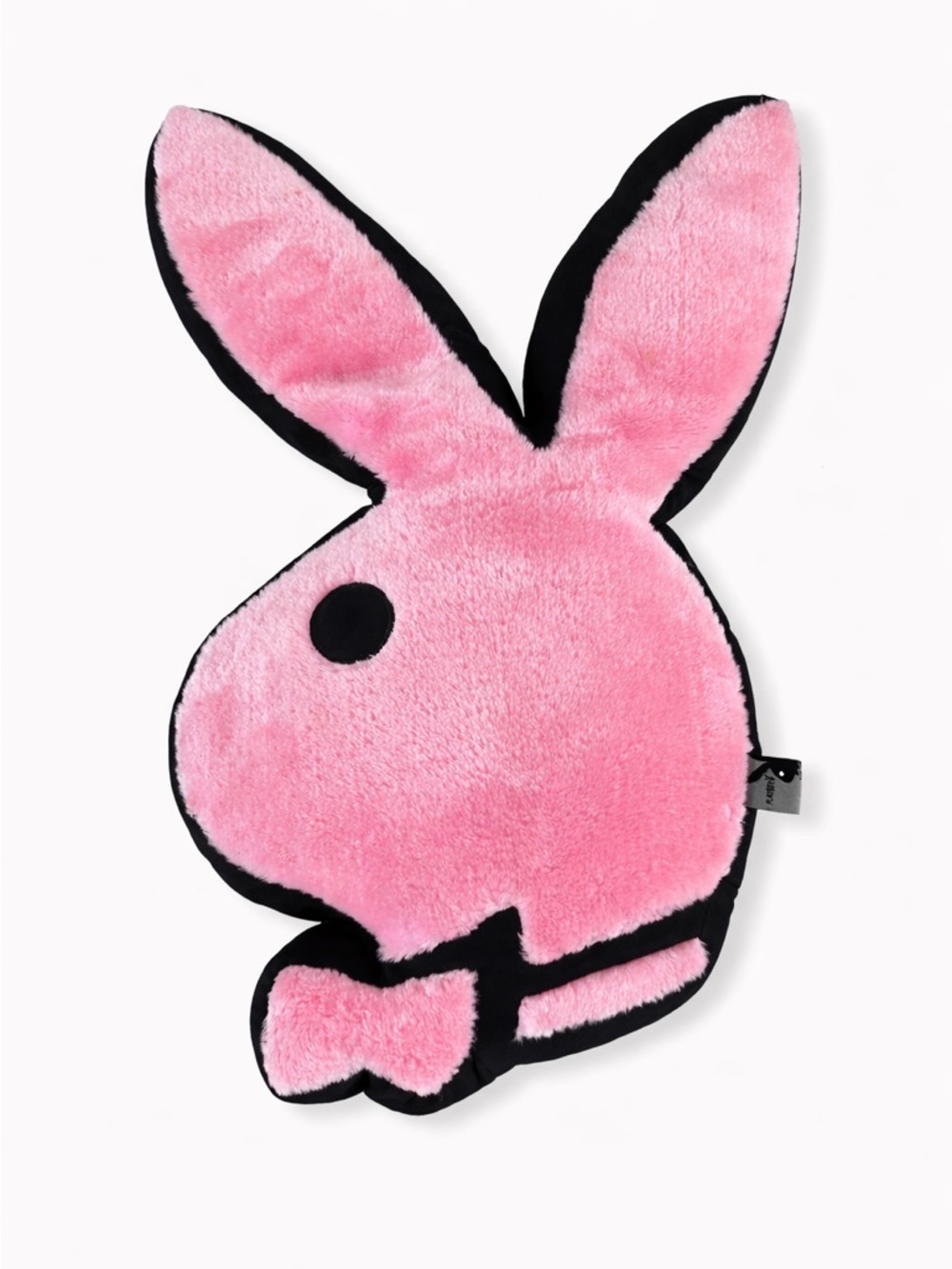 Playboy Pink Bunny Plush Pillow Y2K Glam Retro Room Decor